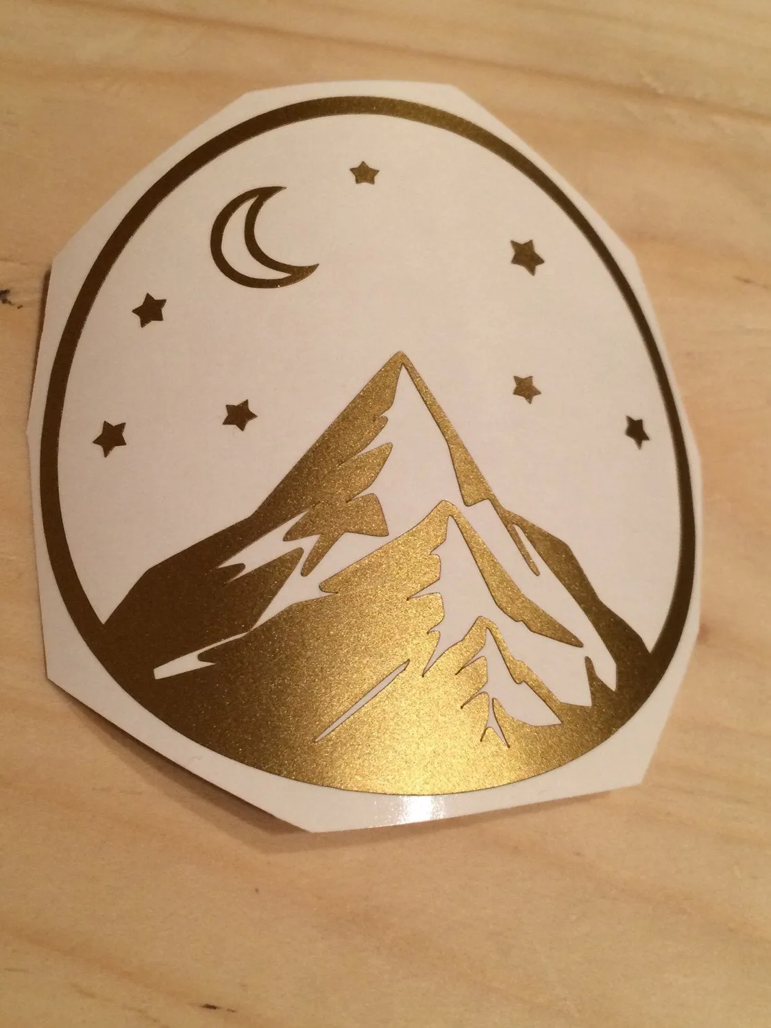 Mountain Vinyl Decal