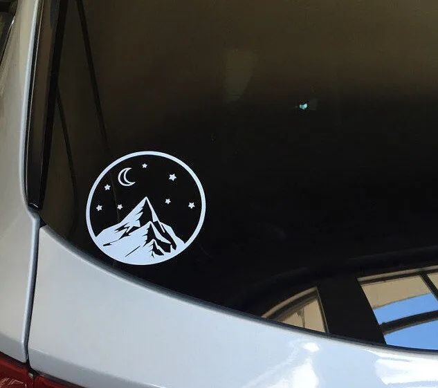 Mountain Vinyl Decal