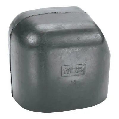 MSA Protective Boot, Used with W65 Self-Rescuer Respirator, Rubber, Black, 449428