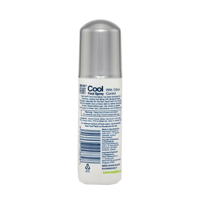 Neat Feat Cool Foot Spray with Odour Control 125ml