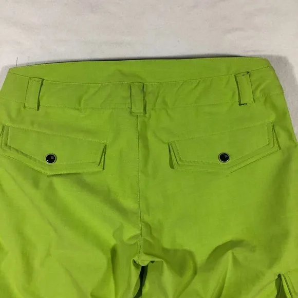 NEW Race Face Womens XL Khyber Shorts Lime Green Biking Teflon #SA511085 NWT $90