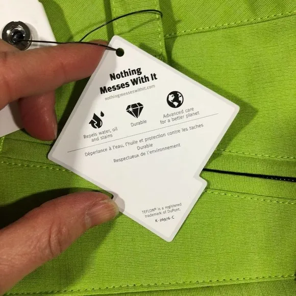 NEW Race Face Womens XL Khyber Shorts Lime Green Biking Teflon #SA511085 NWT $90