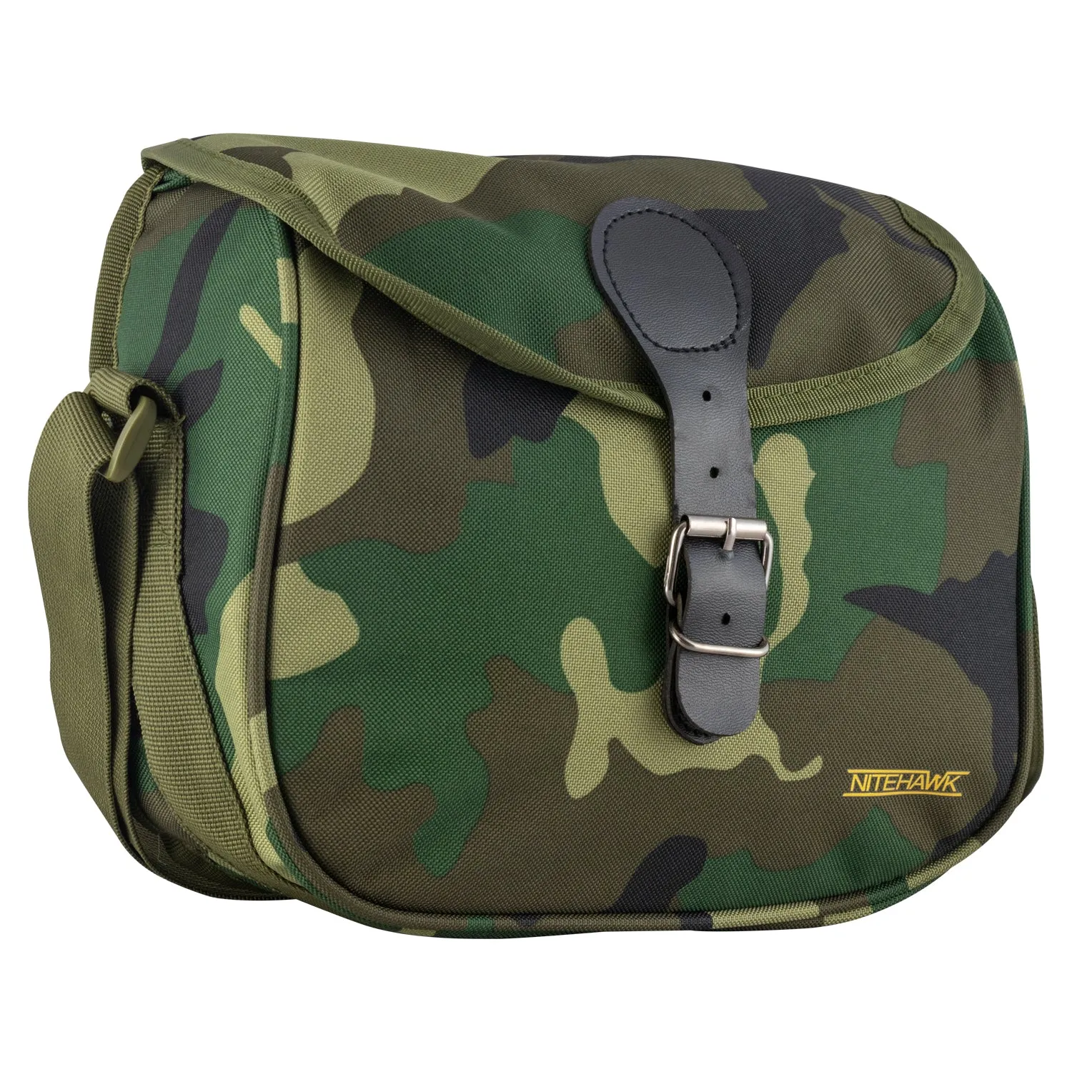 Nitehawk Camouflage Shooting/Hunting Shotgun Cartridge Storage Bag Ammo Case