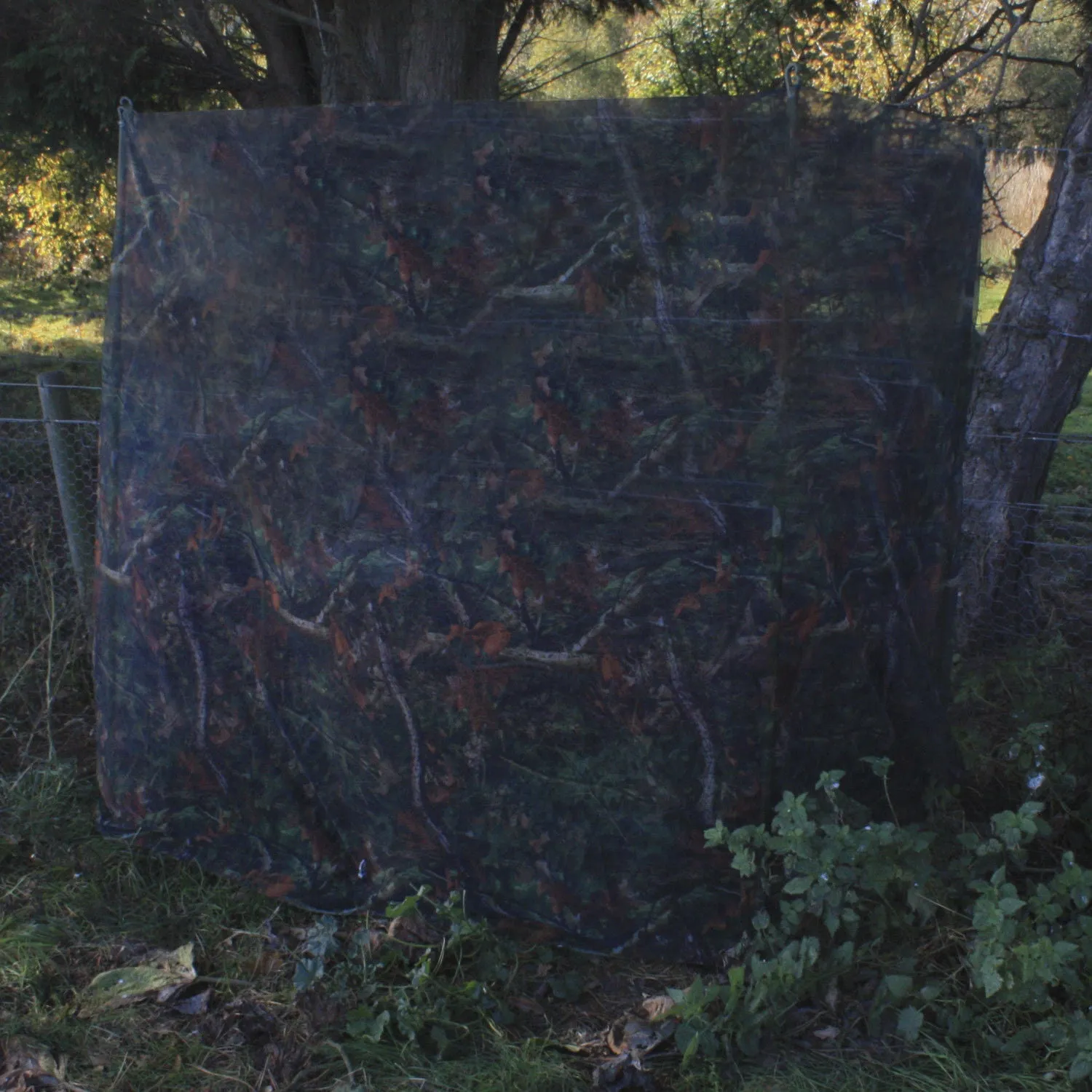 Nitehawk Clear View Camo Hunting Net Hide 4m x 1.5m Pigeon Decoy Shooting Net