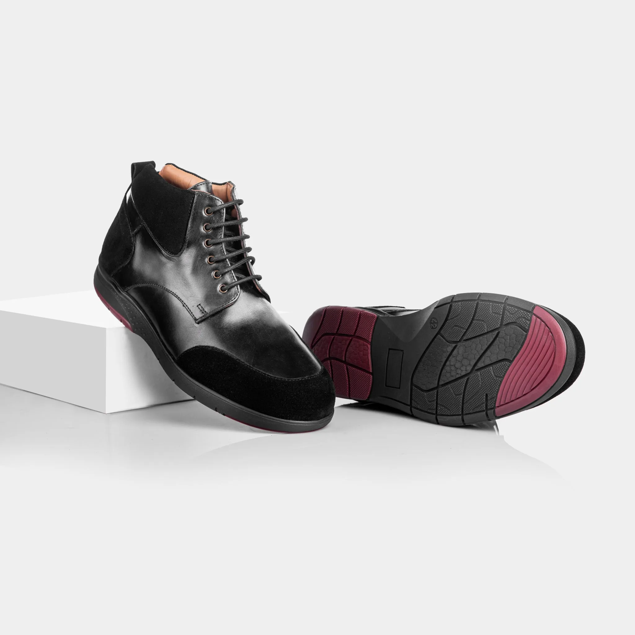 Norman Ankle Boot (Charcoal Black)