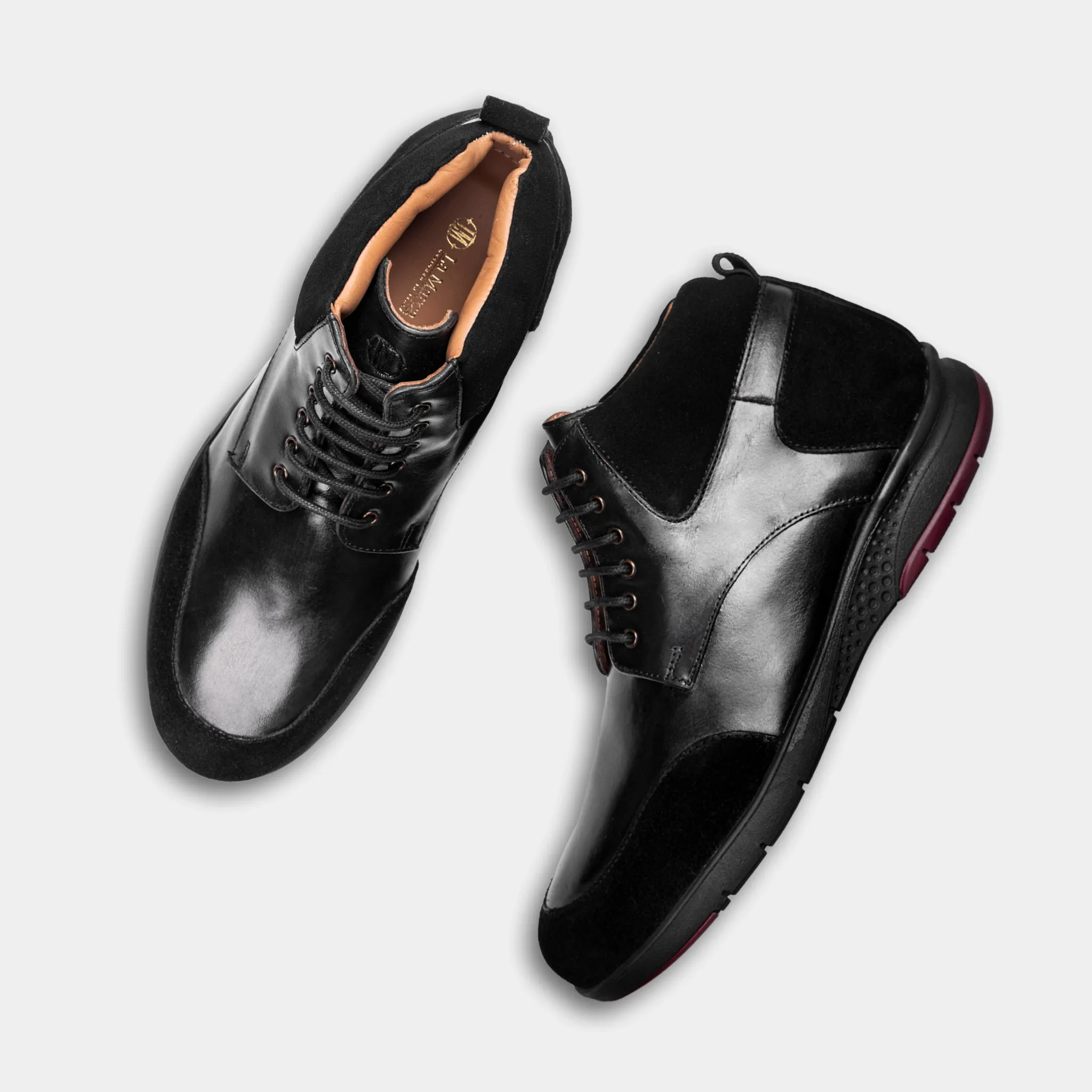 Norman Ankle Boot (Charcoal Black)