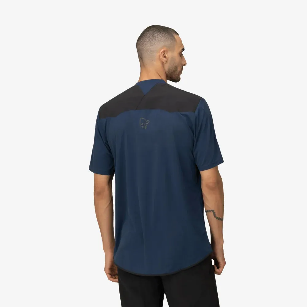 Norrona Skibotn Equaliser Tech Tee - Indigo Night Blue - AW24