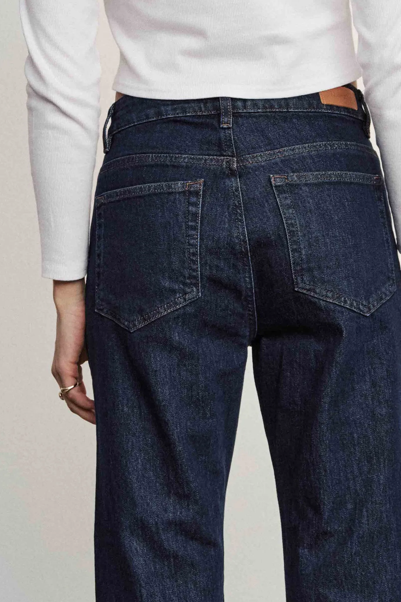 NULONDON JEANS SHORT - Dark Blue Denim