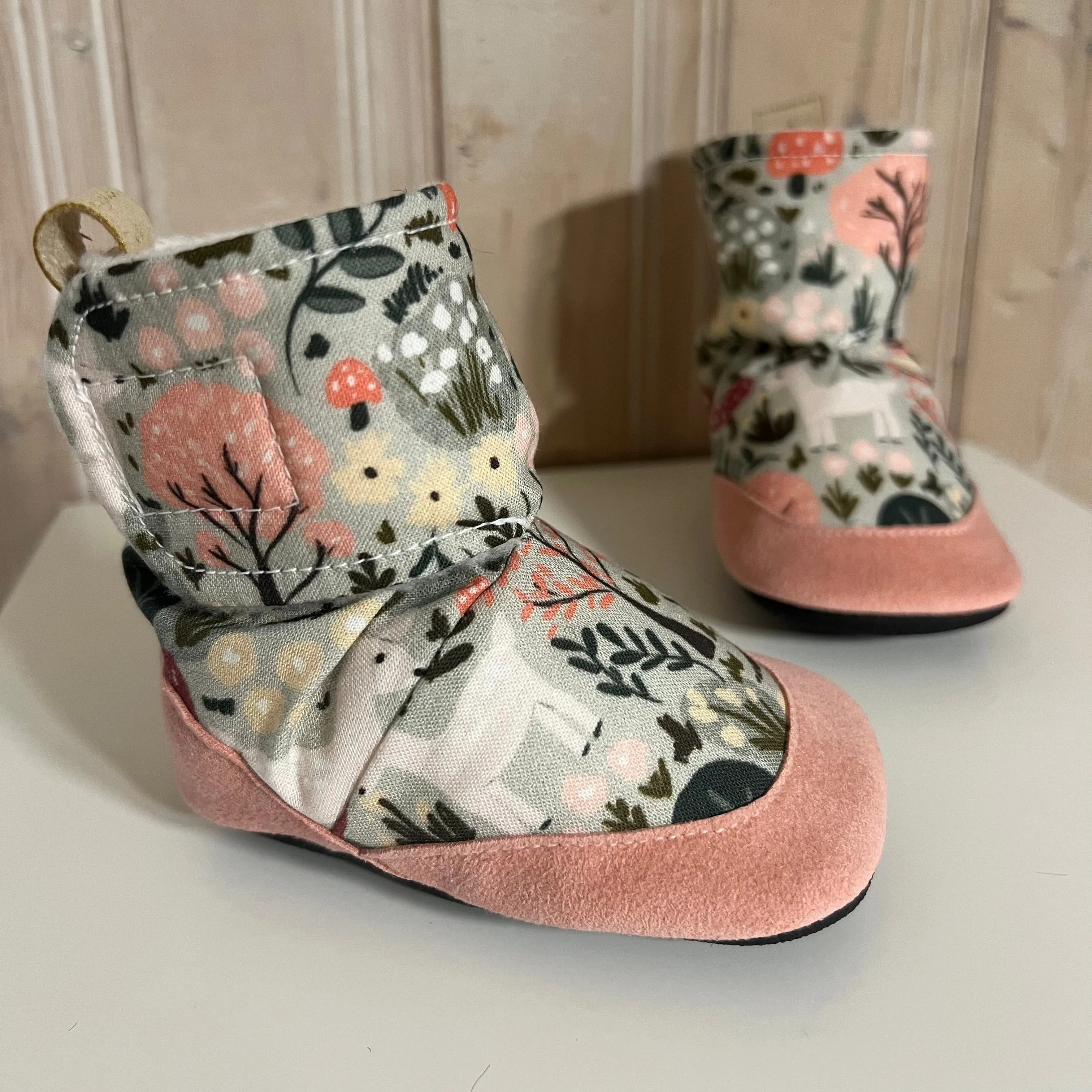 Original boots - Forest flowers