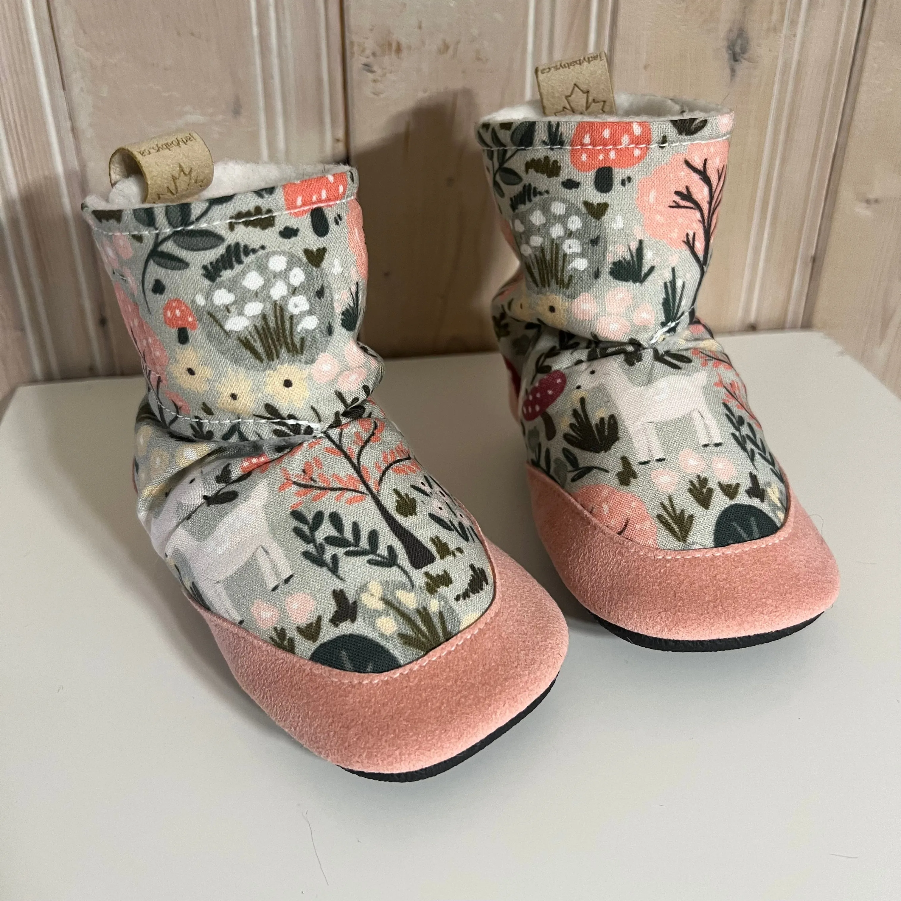 Original boots - Forest flowers