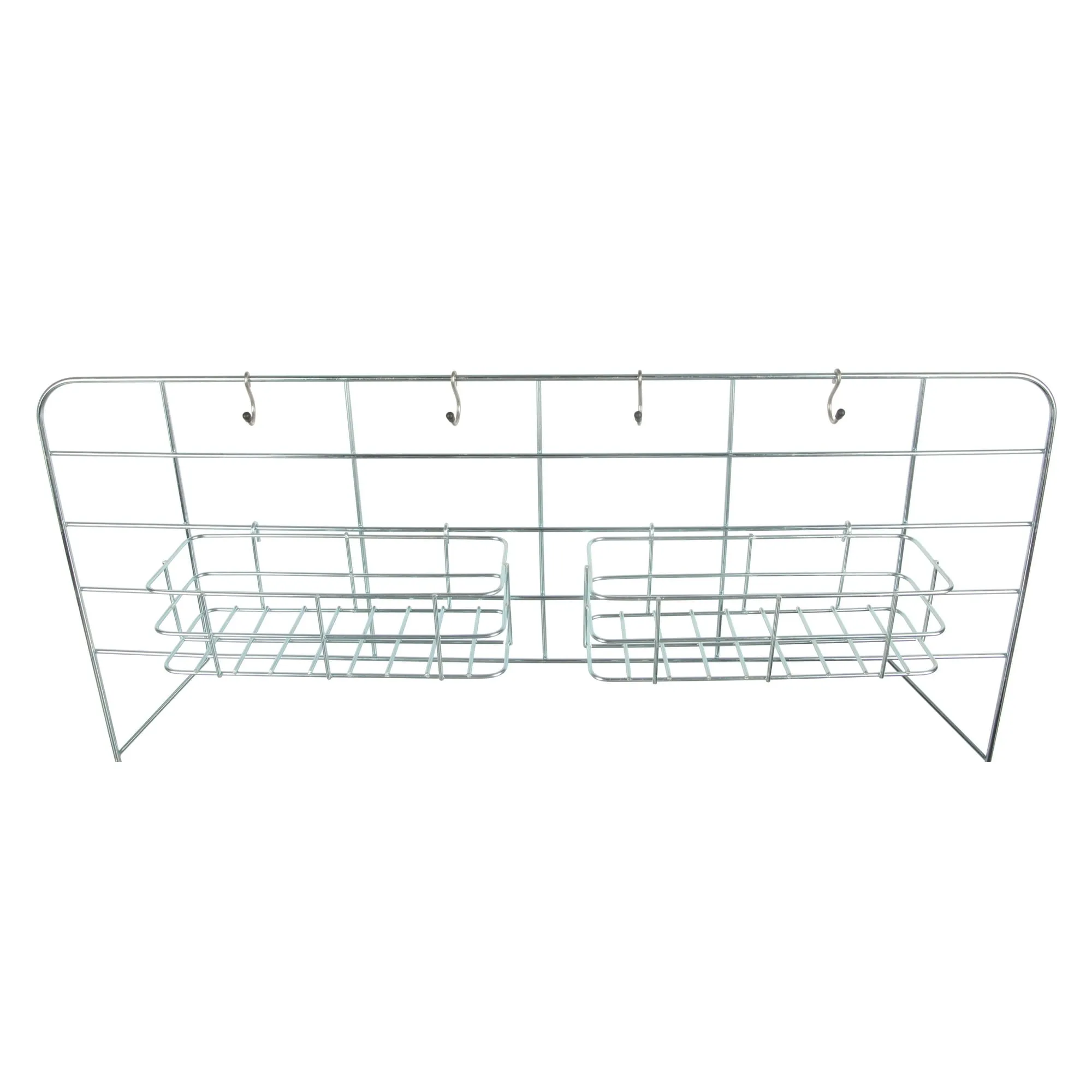 Ozark Trail Camping Table, Silver, 39 L in x 19.7 W in x 76 H in, Steel - new