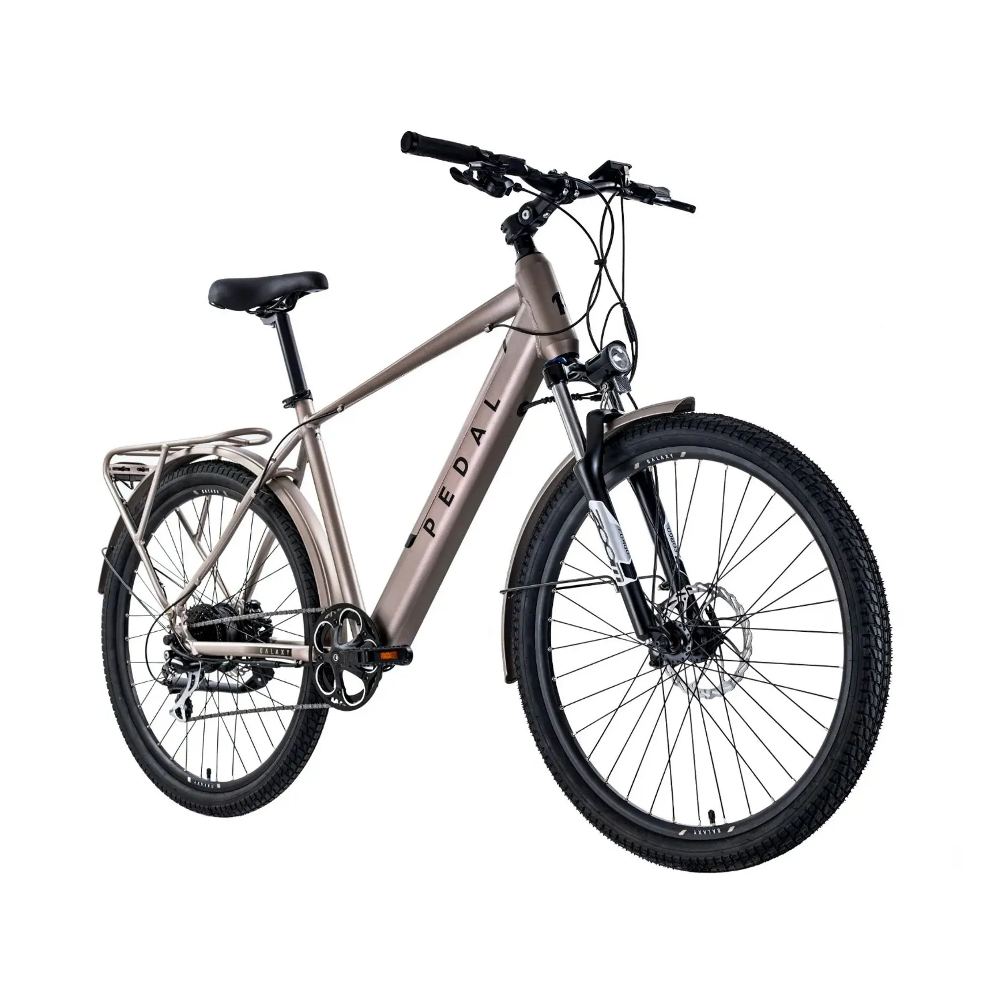 Pedal Galaxy Electric Bike 374Wh Battery Silver