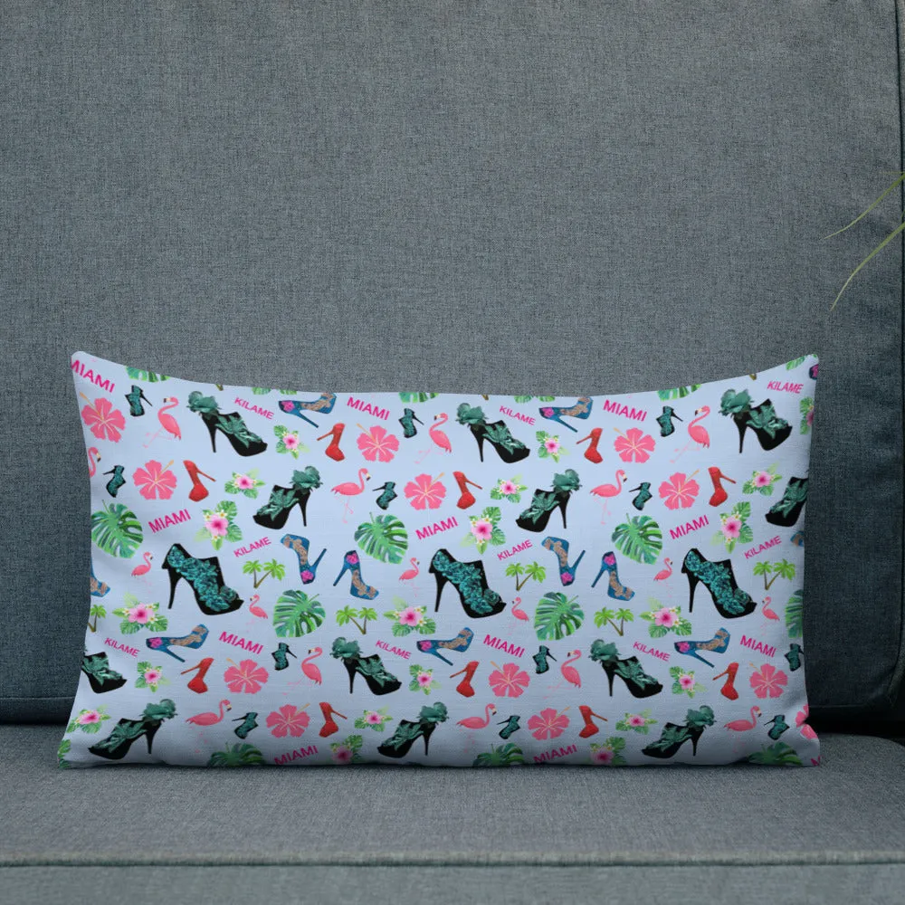 Pillow 'Blue Shoes'