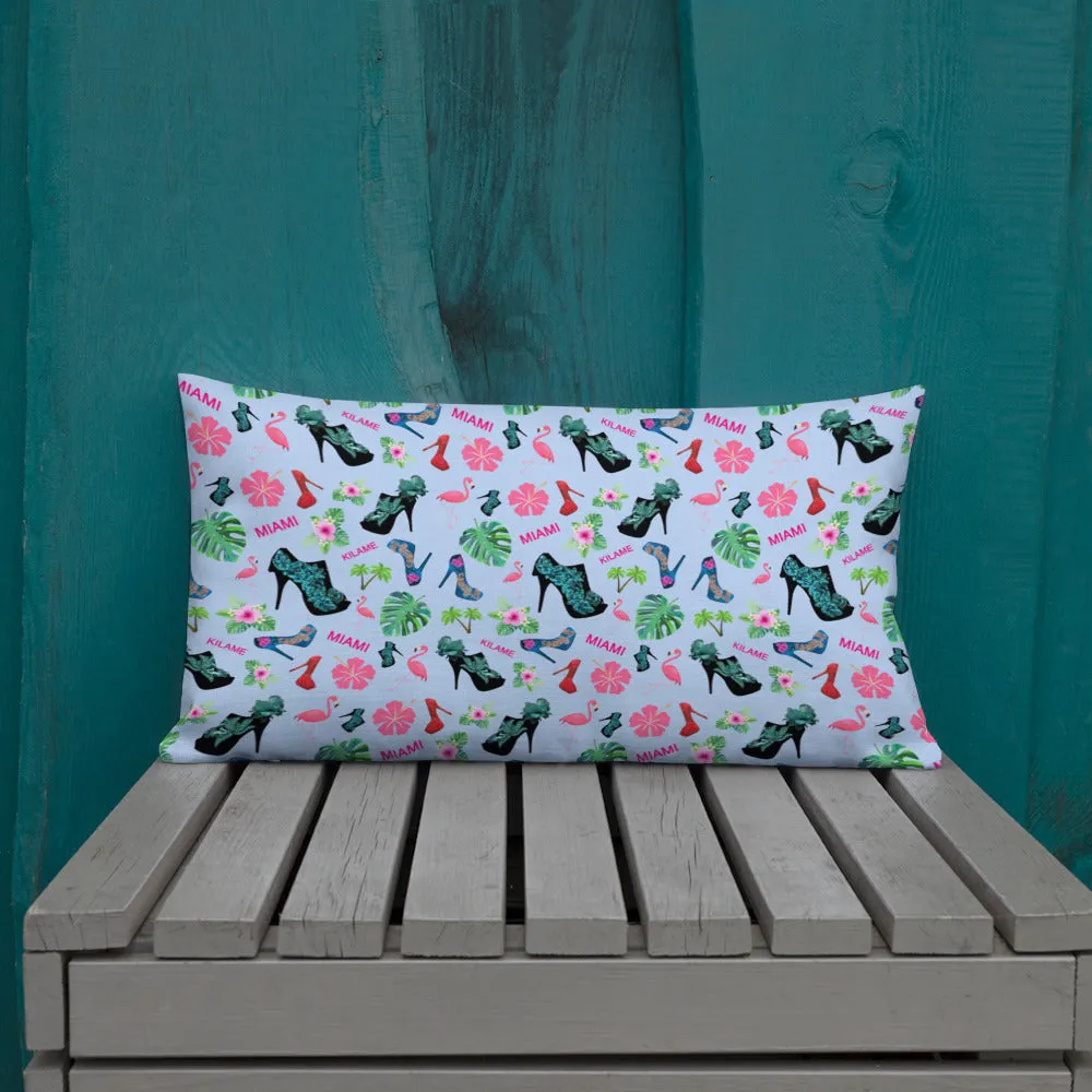 Pillow 'Blue Shoes'