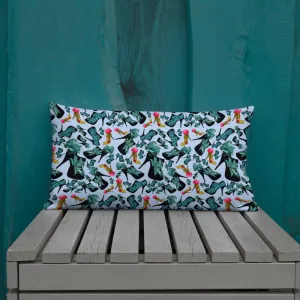 Pillow 'Blue Shoes'