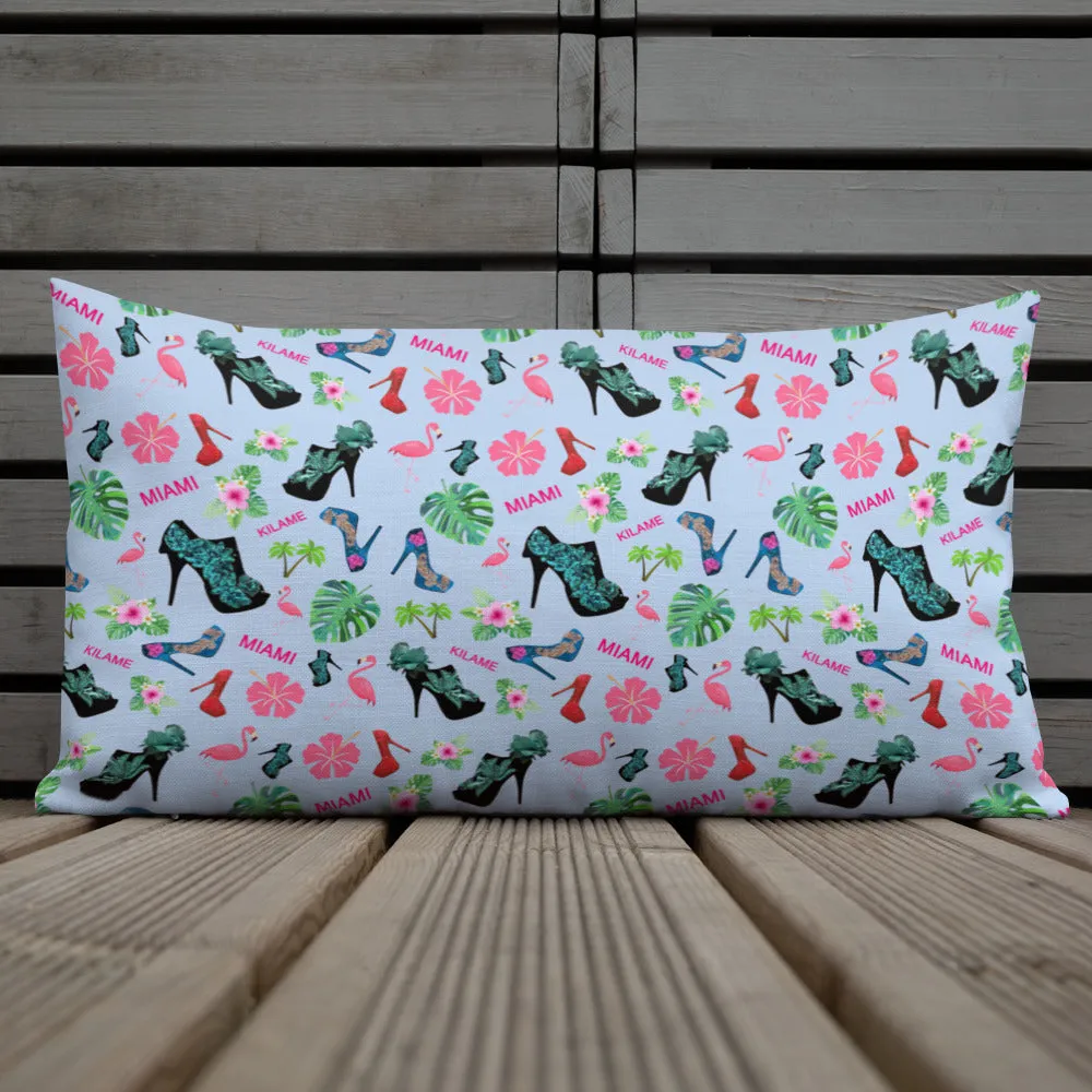 Pillow 'Blue Shoes'