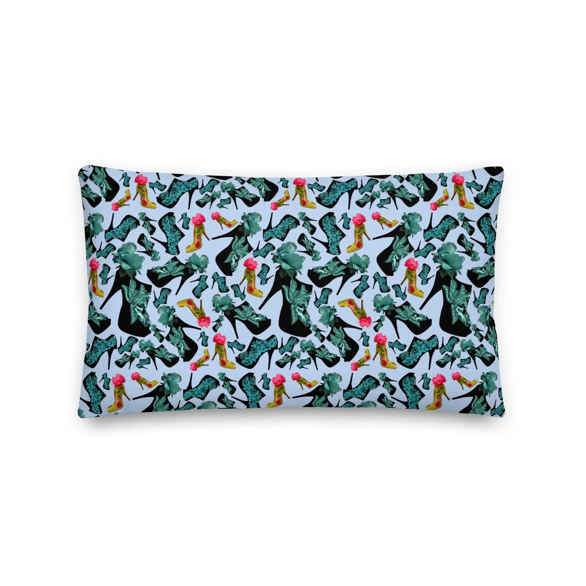 Pillow 'Blue Shoes'