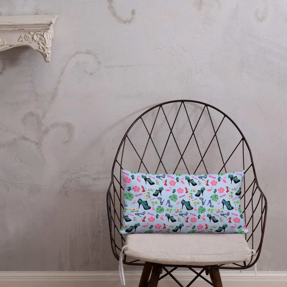 Pillow 'Blue Shoes'