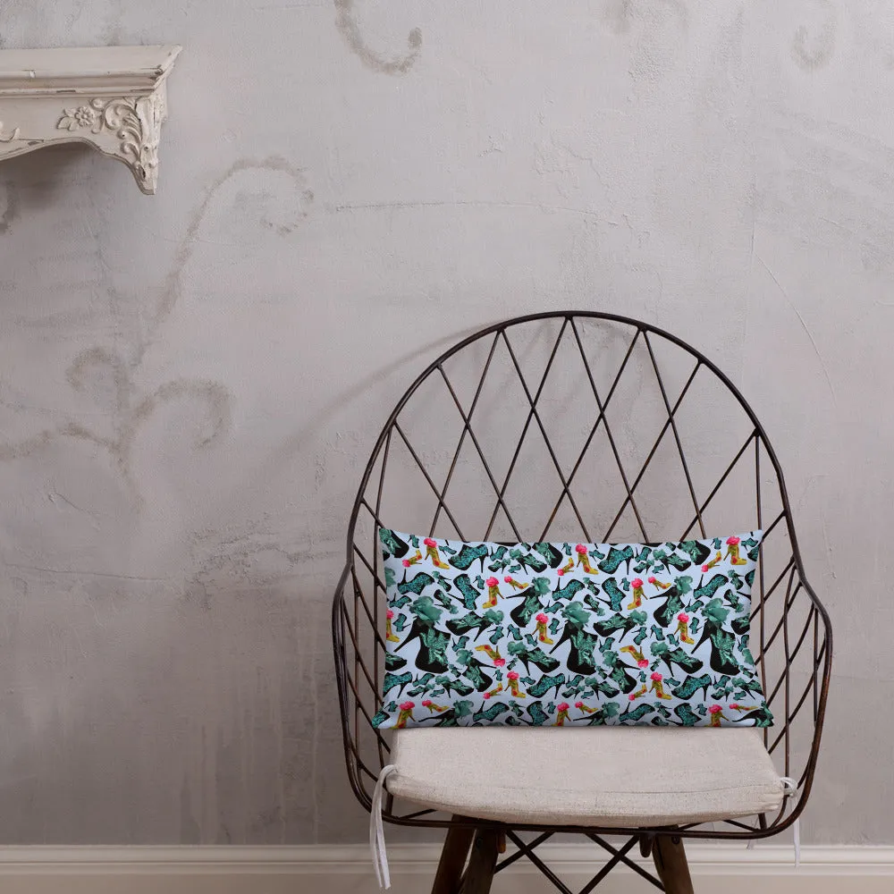 Pillow 'Blue Shoes'