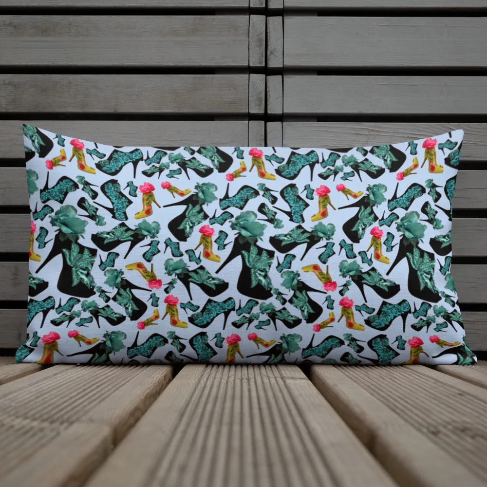 Pillow 'Blue Shoes'