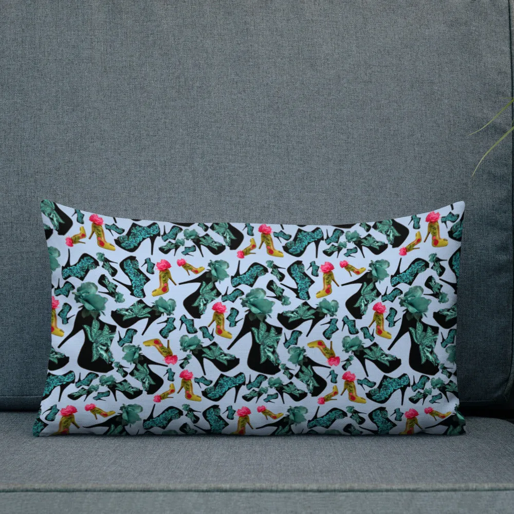 Pillow 'Blue Shoes'