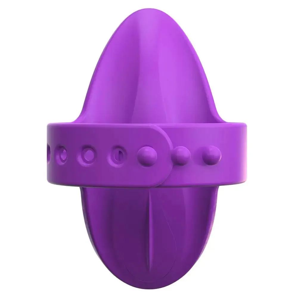 Pipedream Purple Silicone Multi-function Rechargeable Finger Vibrator