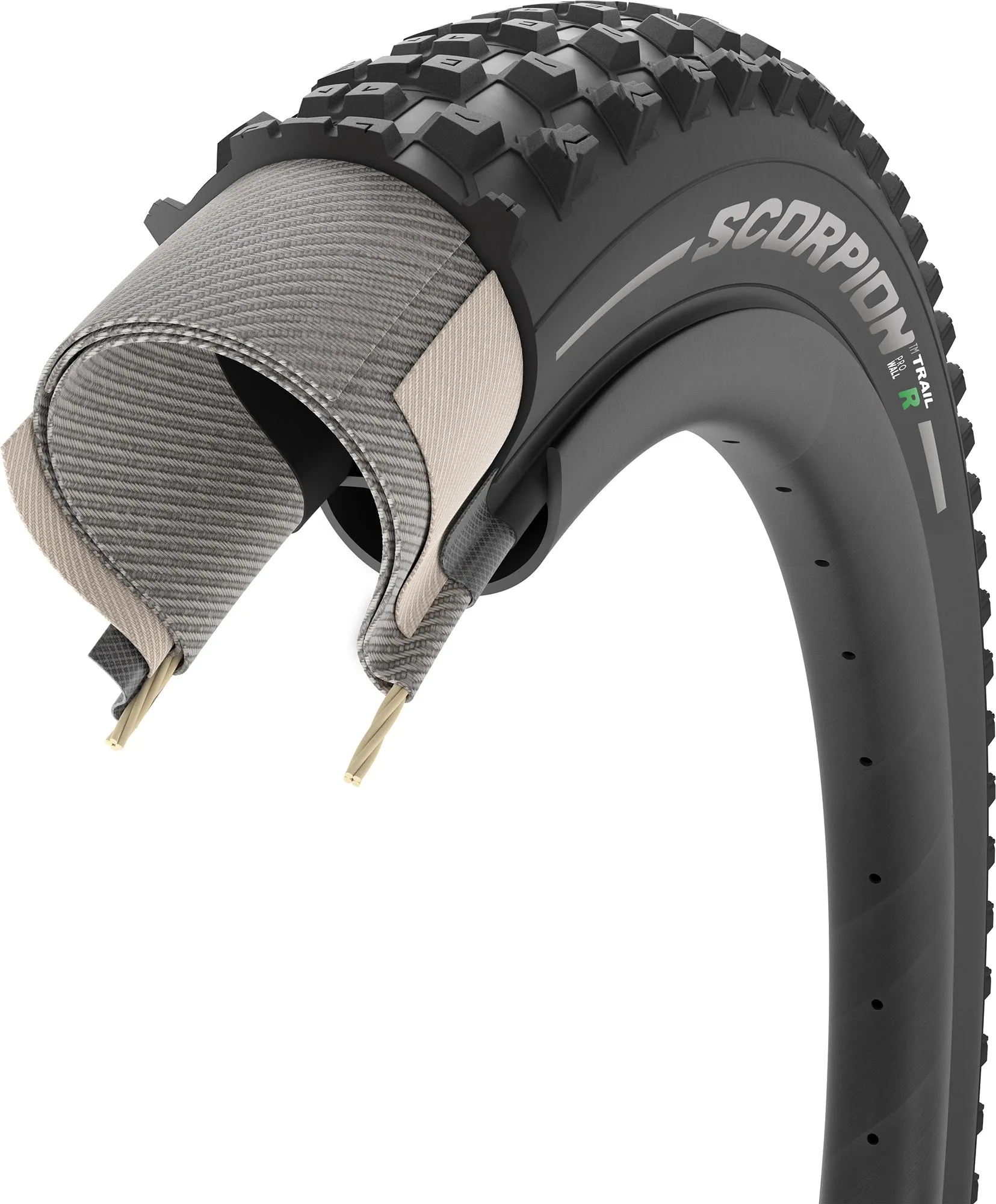 Pirelli Scorpion Trail R (SmartGRIP) MTB Tyre - Black