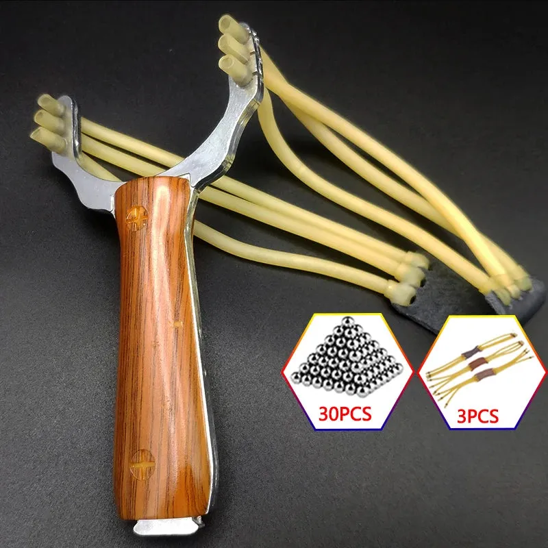 Powerful Hunting Slingshot Outdoor Alloy Shooting Sling Shot Professional Outdoor High Precision Sling Catapult ToolsTirachinas
