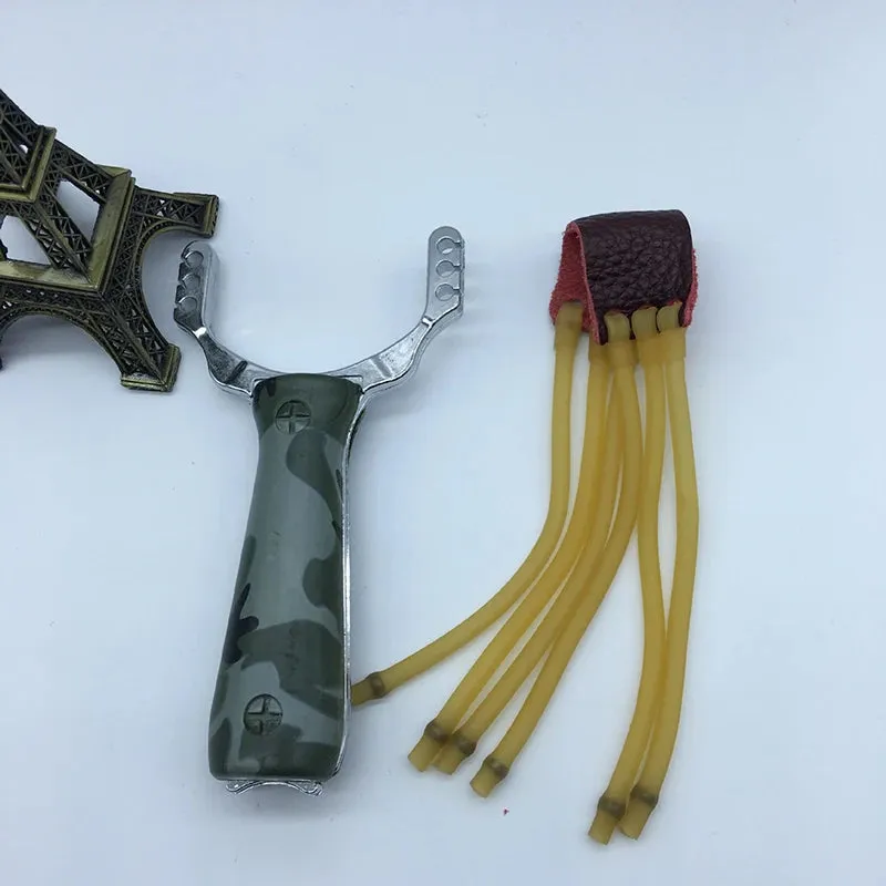 Powerful Hunting Slingshot Outdoor Alloy Shooting Sling Shot Professional Outdoor High Precision Sling Catapult ToolsTirachinas