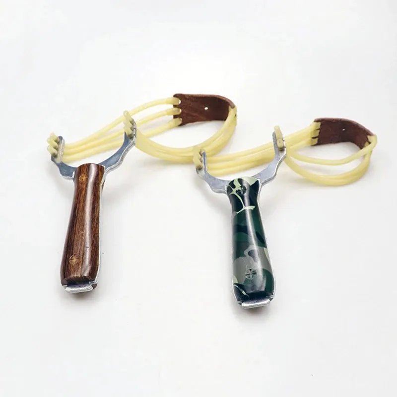 Powerful Hunting Slingshot Outdoor Alloy Shooting Sling Shot Professional Outdoor High Precision Sling Catapult ToolsTirachinas