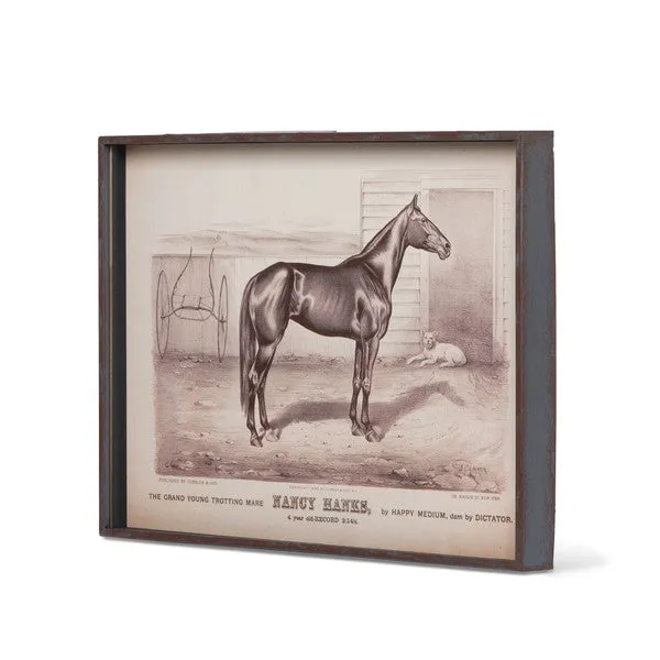Prize Race Horse Vintage Print