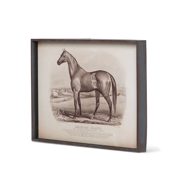 Prize Race Horse Vintage Print