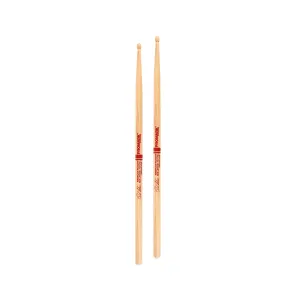 Promark TX717W Hickory 717 Rick Latham Drumsticks, Wood Tip