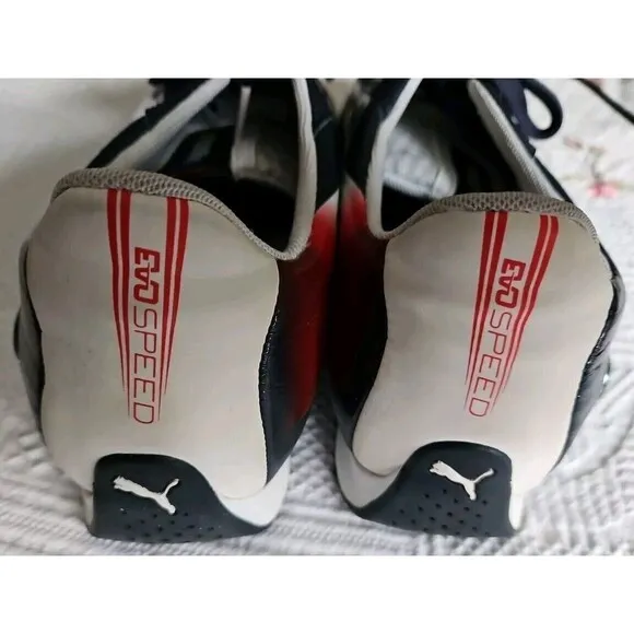 Puma BMW Evospeed Motorsport Shoes Mens US 9.5  Rare EUC