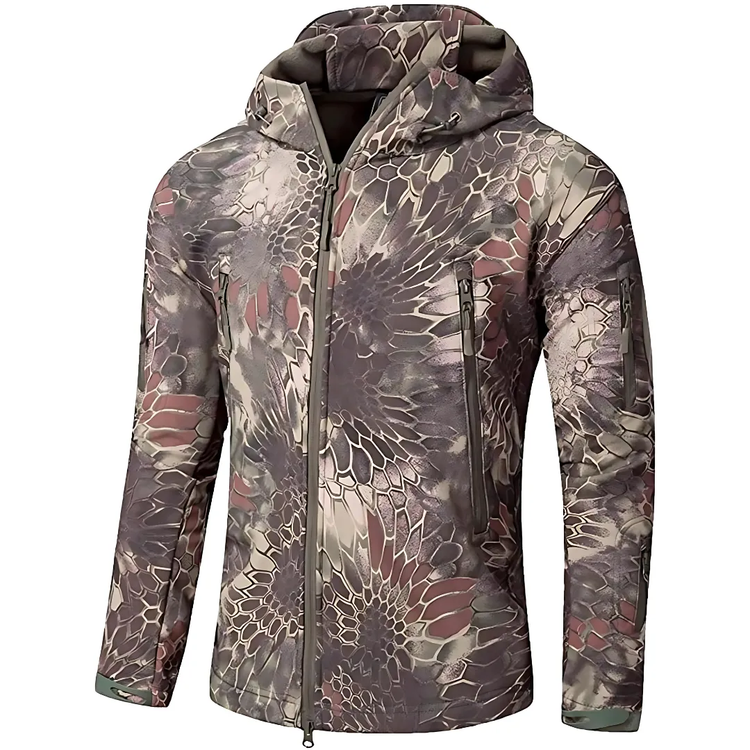 Python | Softshell Fleece Hoodie Jacket