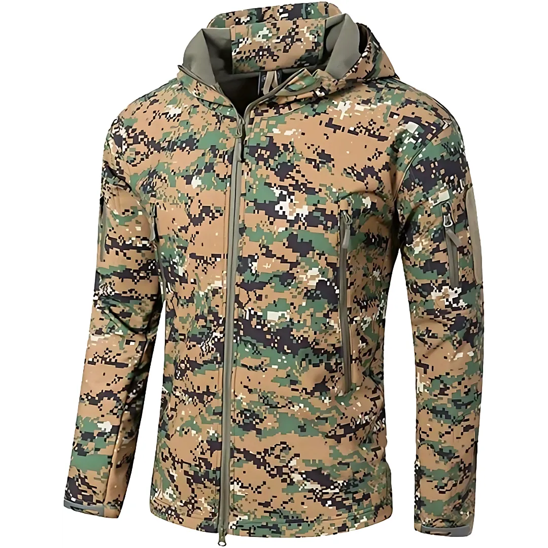 Python | Softshell Fleece Hoodie Jacket
