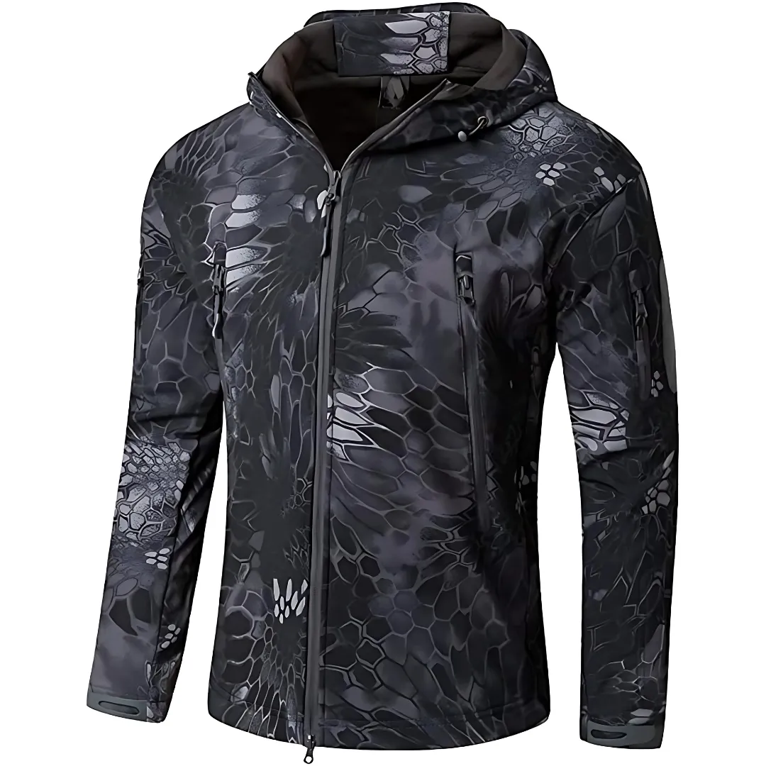 Python | Softshell Fleece Hoodie Jacket