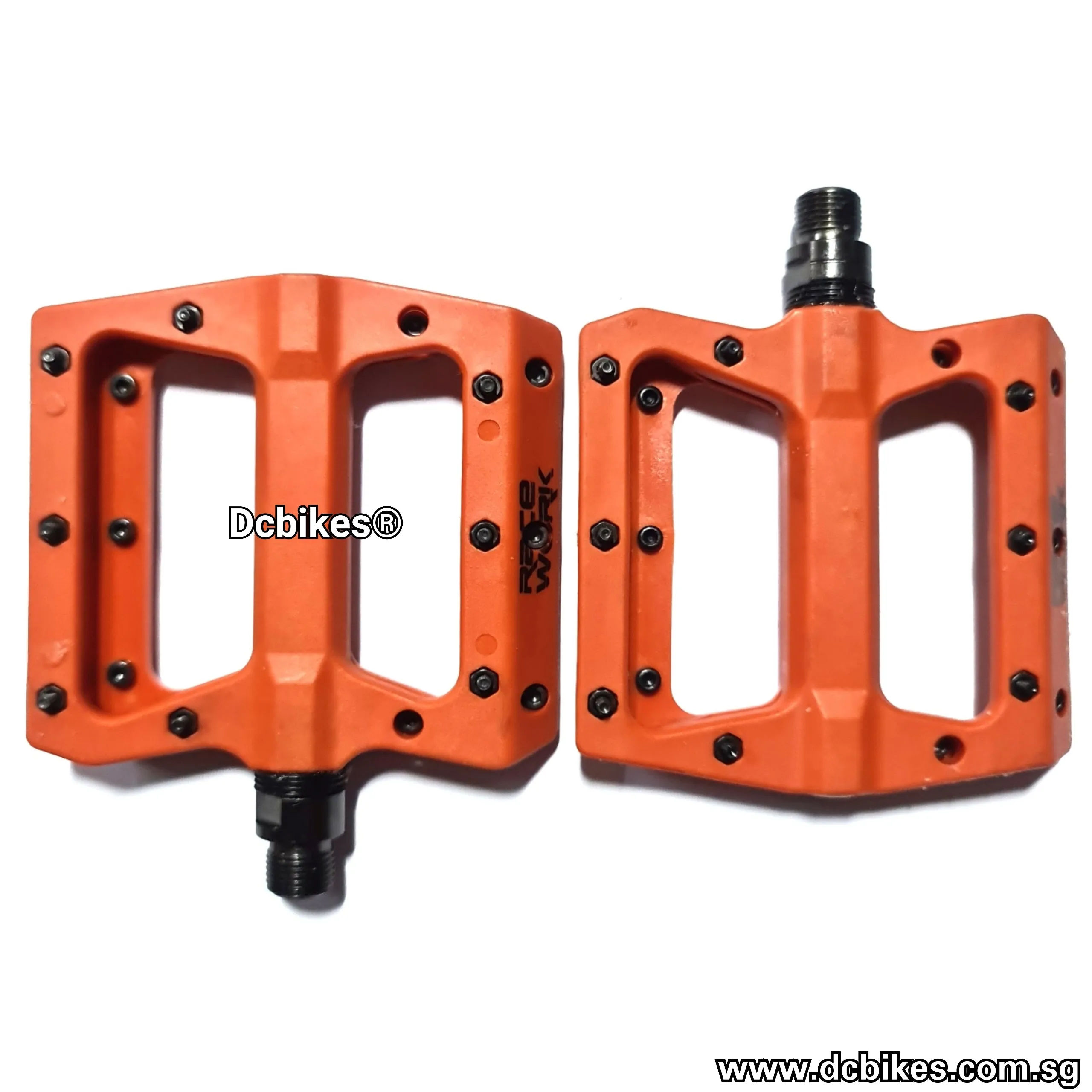 Racework Composite MTB Bicycle Flat Pedals