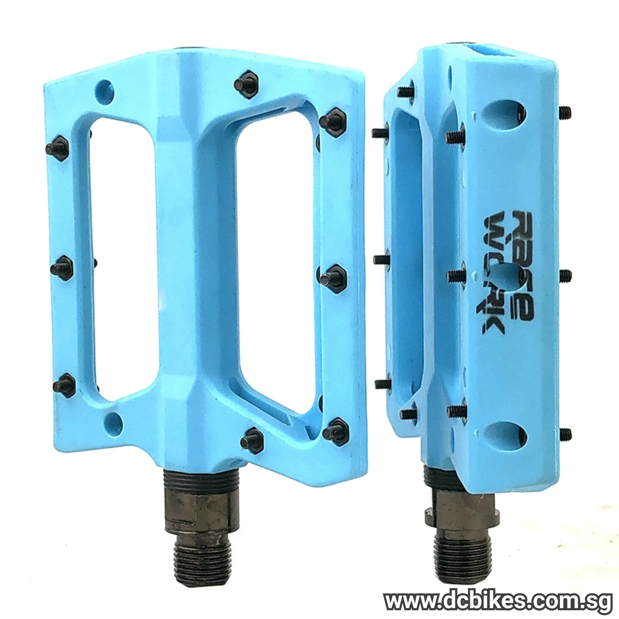 Racework Composite MTB Bicycle Flat Pedals