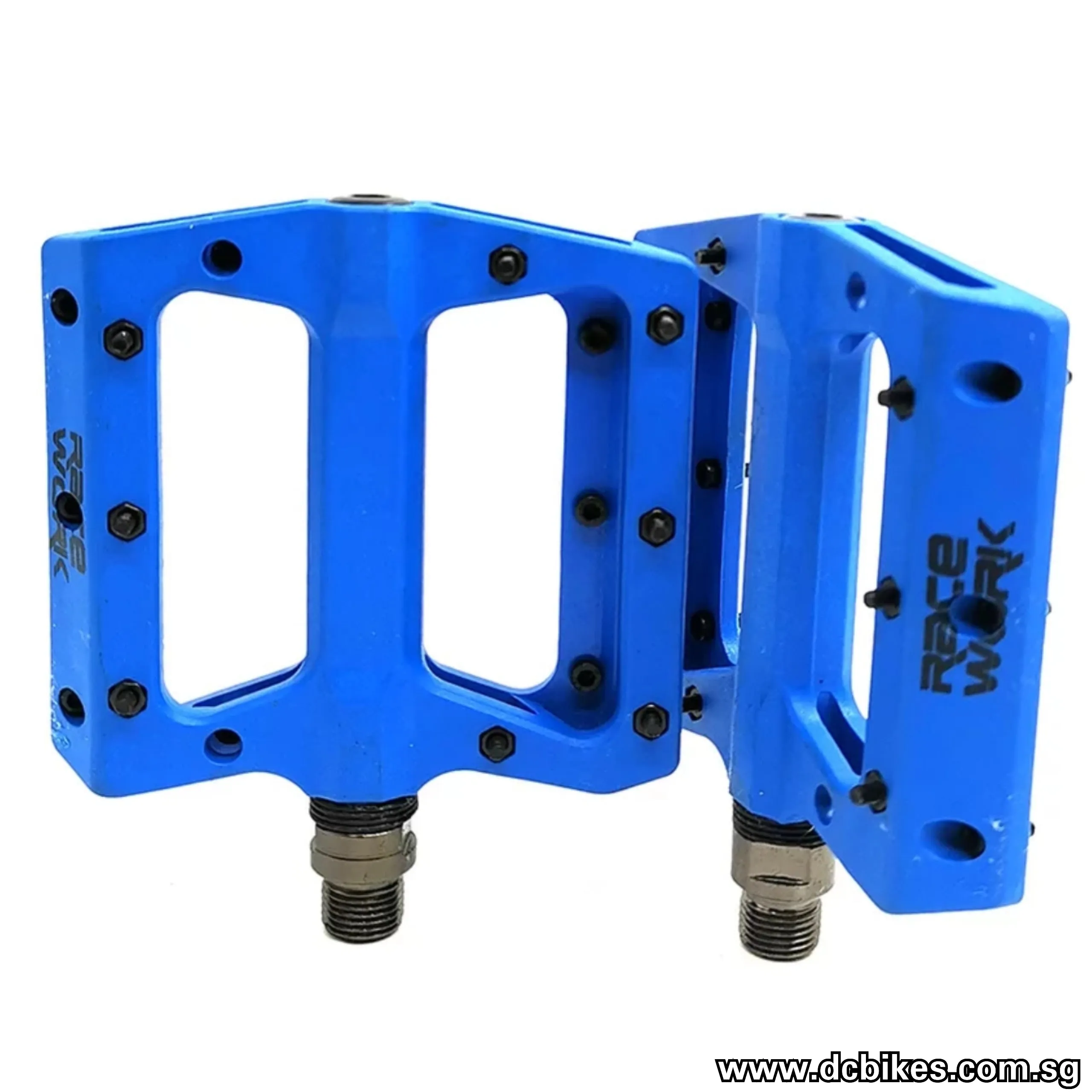Racework Composite MTB Bicycle Flat Pedals
