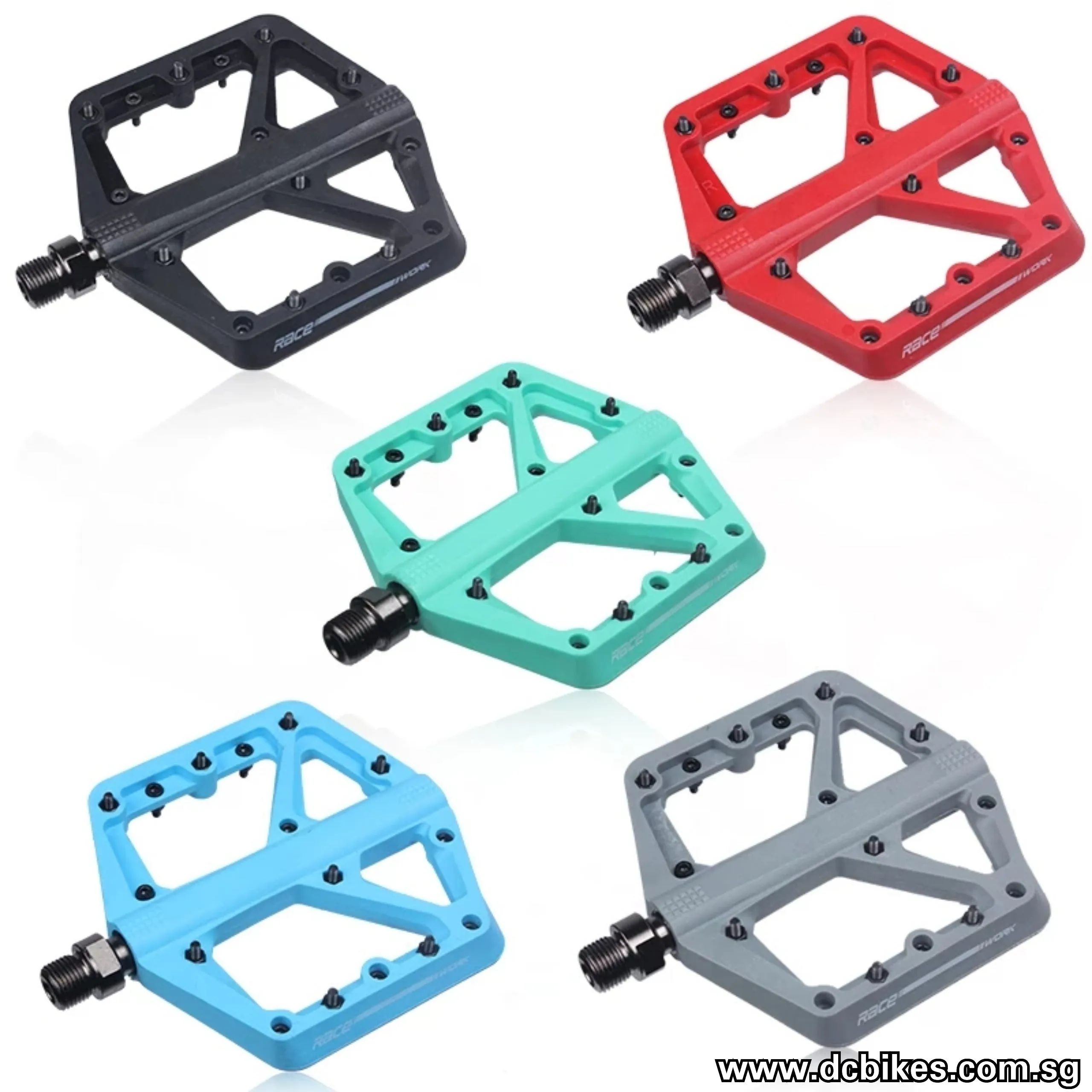 Racework Composite MTB Race Flat Pedals