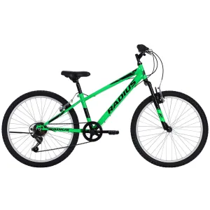 Radius Leopard 24" Kids Mountain Bike Gloss Neon Green/Black