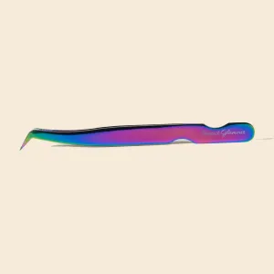 Rainbow Round Boot Volume Tweezer - Model #118