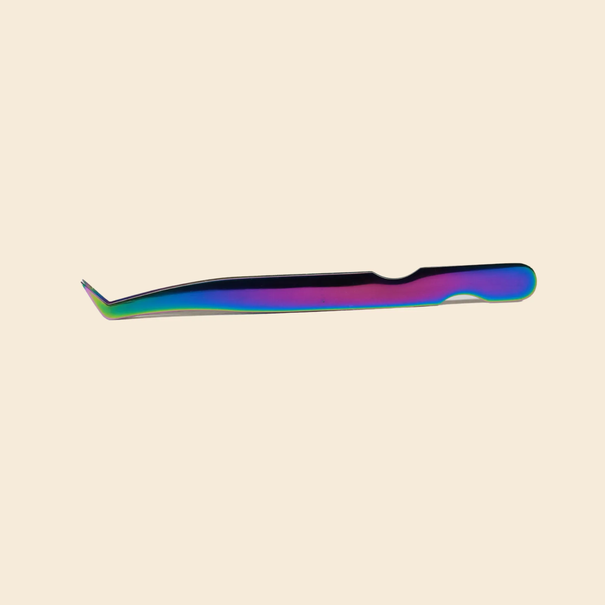 Rainbow Round Boot Volume Tweezer - Model #118