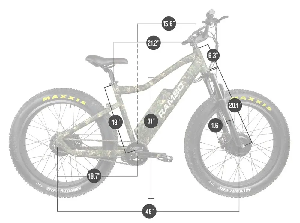 Rambo KRUSADER 500 X2 AWD Ebike