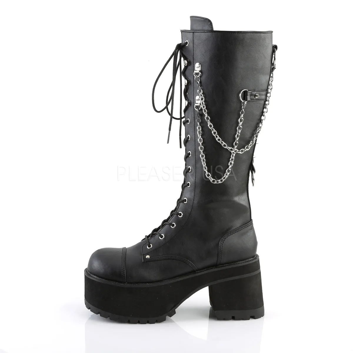 RANGER-303  Black Faux Leather