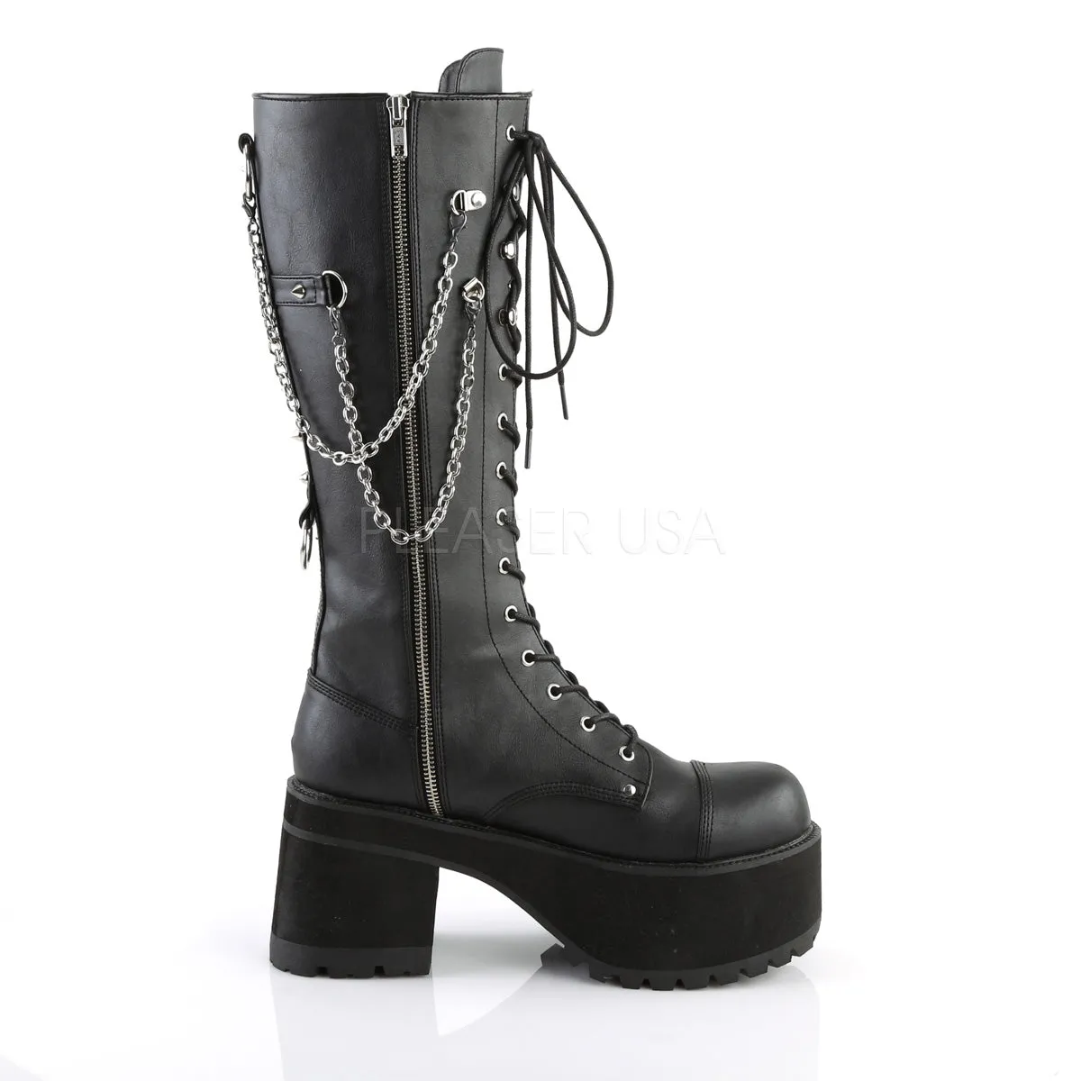 RANGER-303  Black Faux Leather