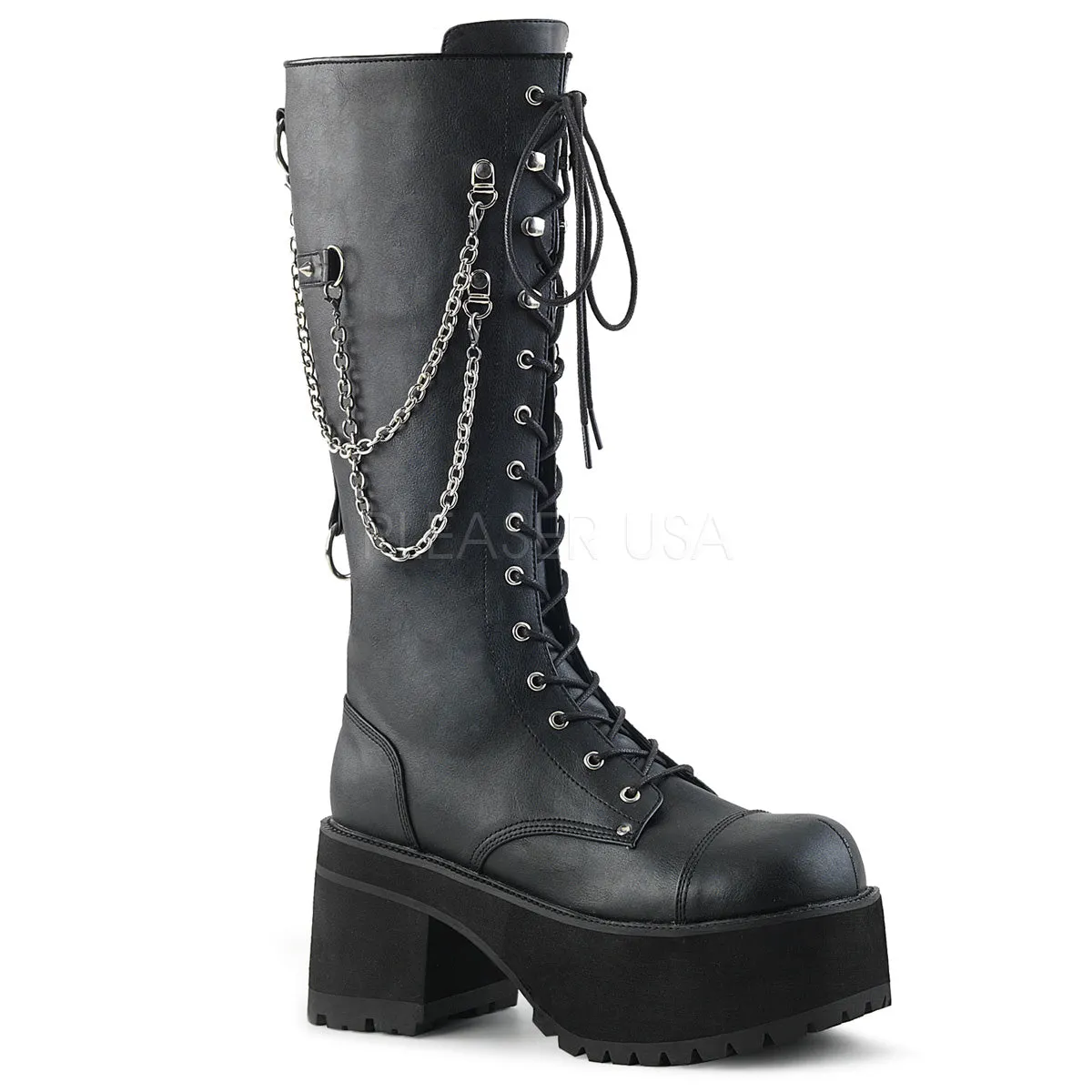 RANGER-303  Black Faux Leather