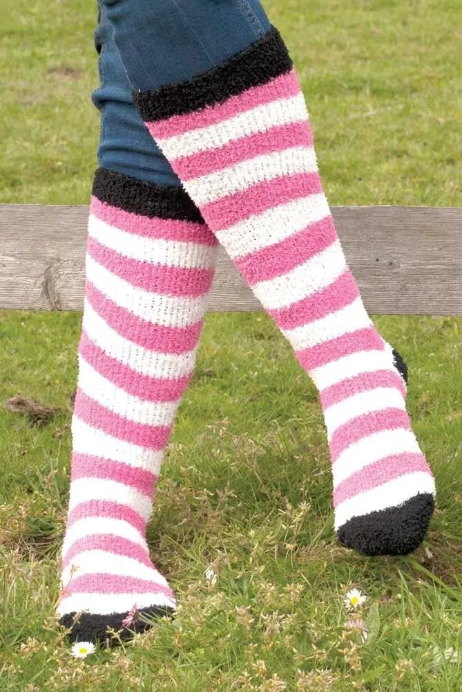 Rhinegold Soft Touch Knee High Horse Riding Socks