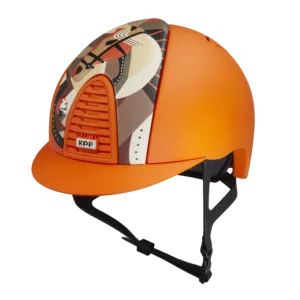 Riding Helmet Cromo 2.0 - Orange Pegasus by KEP